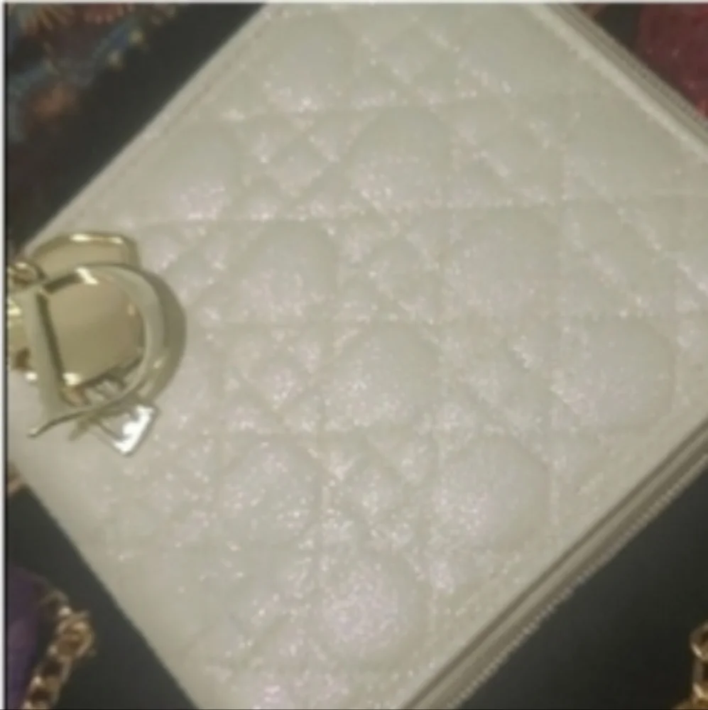 Dior Cannage Zip-around Wallet with Charms